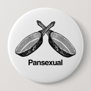 Chapa Redonda De 10 Cm Pansexual -