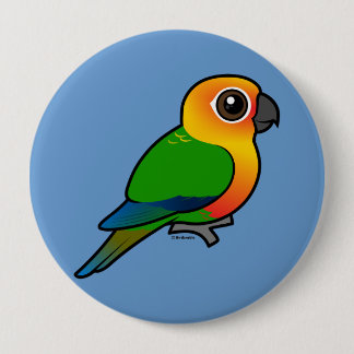 Chapa Redonda De 10 Cm Parakeet de Birdorable Jandaya