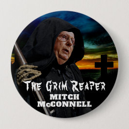 Chapa Redonda De 10 Cm Parca de Mitch McConnell
