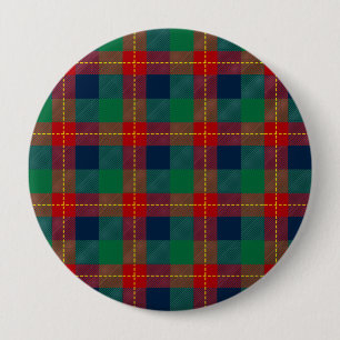 Chapa Redonda De 10 Cm Patrón de navidades 105