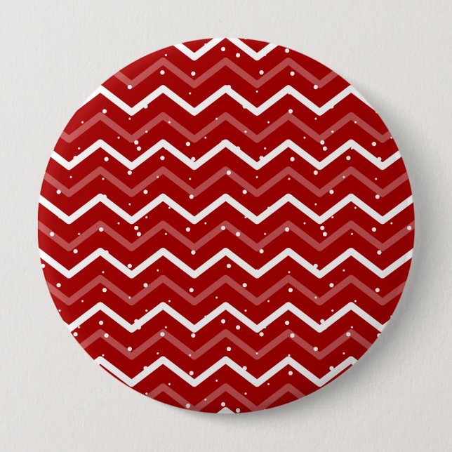 Chapa Redonda De 10 Cm Patrón de navidades 113 (Anverso)