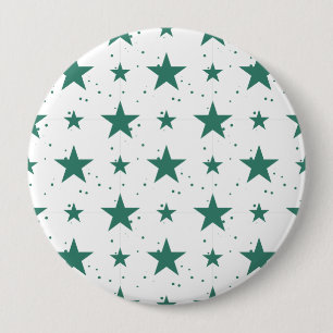 Chapa Redonda De 10 Cm Patrón de navidades 123