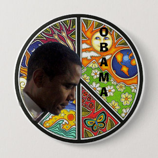 CHAPA REDONDA DE 10 CM PAZ OBAMA