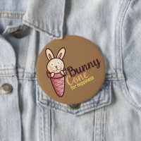 Personalizable Bunny Cone