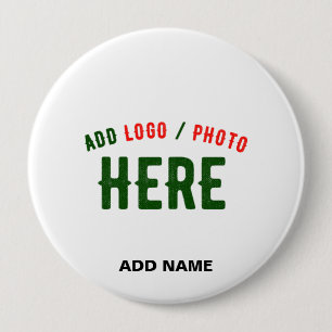 CHAPA REDONDA DE 10 CM PERSONALIZABLE MODERNO ESTILO BLANCO VERIFICADO MA