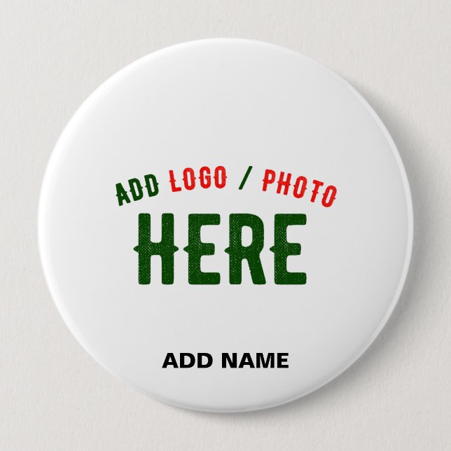 CHAPA REDONDA DE 10 CM PERSONALIZABLE MODERNO ESTILO BLANCO VERIFICADO MA (Anverso)