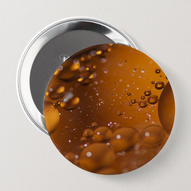 Chapa Redonda De 10 Cm Petróleo en el agua (Anverso y reverso)