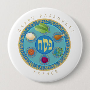 Chapa Redonda De 10 Cm Plate Kosher Pesach