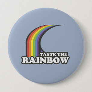 CHAPA REDONDA DE 10 CM PRUEBE EL ARCO IRIS - .PNG
