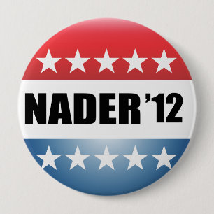 CHAPA REDONDA DE 10 CM RALPH NADER