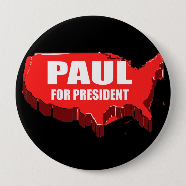 CHAPA REDONDA DE 10 CM RAND PAUL 2012 (Anverso)