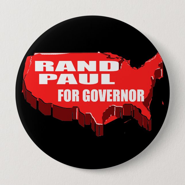 CHAPA REDONDA DE 10 CM RAND PAUL PARA SENATE (Anverso)