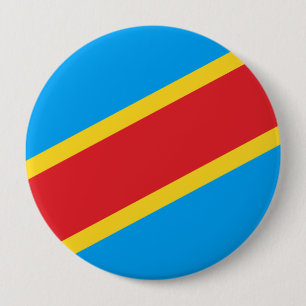 Chapa Redonda De 10 Cm República Democrática del Congo