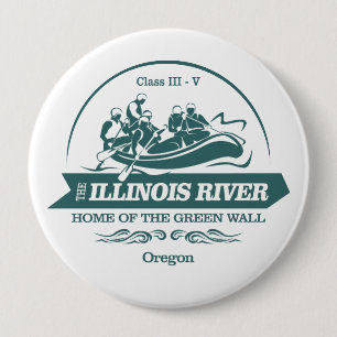 Chapa Redonda De 10 Cm Río Illinois (rafting 2)