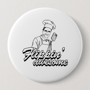 Chapa Redonda De 10 Cm ROMNEY ES FLIPPIN AWESOME.png