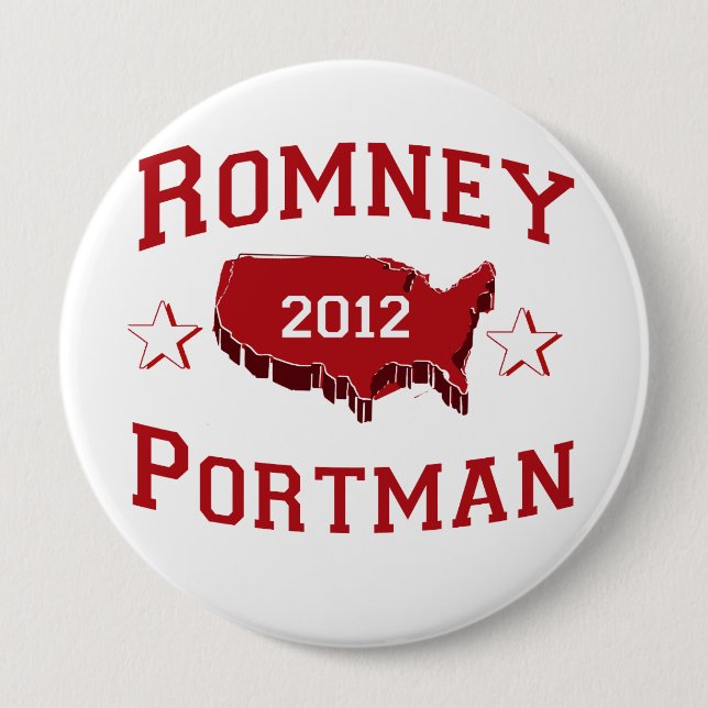 Chapa Redonda De 10 Cm ROMNEY PORTMAN DELEGATES.png (Anverso)