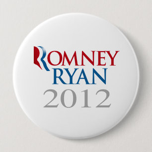 Chapa Redonda De 10 Cm ROMNEY RYAN 2012.png
