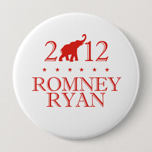 Chapa Redonda De 10 Cm ROMNEY RYAN 2012 REPUBLICANO.png