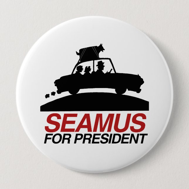 Chapa Redonda De 10 Cm Seamus para Presidente.png (Anverso)