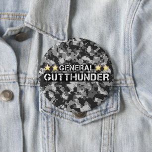 Chapa Redonda De 10 Cm Señor, ¡sí señor!