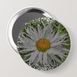 Chapa Redonda De 10 Cm Show Me A Daisy #1