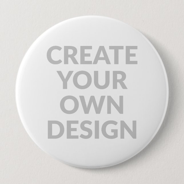 Chapa Redonda De 10 Cm Simply - Create Your Own  (Anverso)