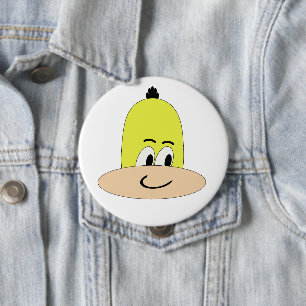 Chapa Redonda De 10 Cm Soy Sveety, Unique Comic, Funny Face Personalizado