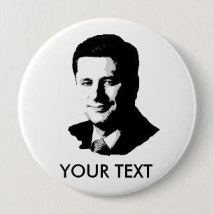 Chapa Redonda De 10 Cm Stephen Harper