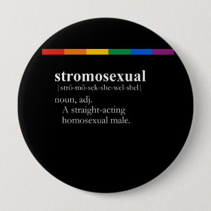 CHAPA REDONDA DE 10 CM STROMOSEXUAL