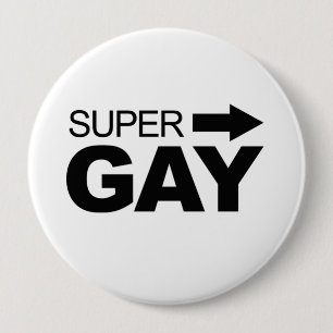 Chapa Redonda De 10 Cm Super Gay (2)