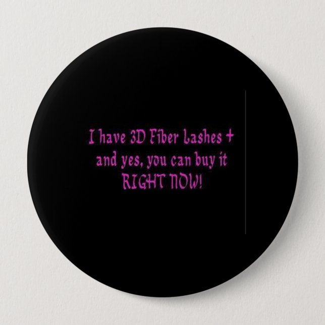 Chapa Redonda De 10 Cm Swag de Younique (Anverso)