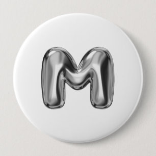 Chapa Redonda De 10 Cm Tapiz ALPHABET MMM