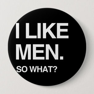 CHAPA REDONDA DE 10 CM TENGO GUSTO DE HOMBRES TAN QUÉ