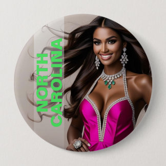 Chapa Redonda De 10 Cm The Ultimate Pageant Button Pin