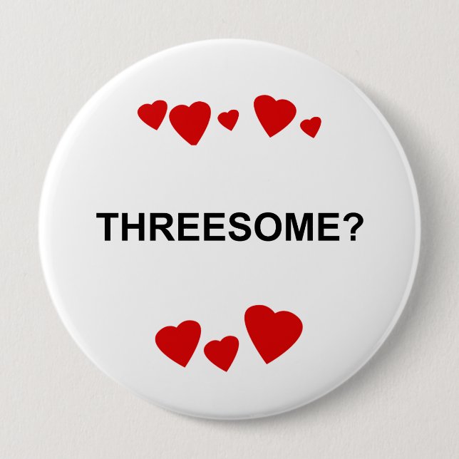 CHAPA REDONDA DE 10 CM THREESOME (Anverso)