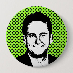 Chapa Redonda De 10 Cm Tim Pawlenty