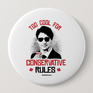 Chapa Redonda De 10 Cm Trudeau - también Guay para las reglas