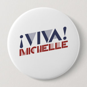 CHAPA REDONDA DE 10 CM VIVA MICHELLE - .PNG