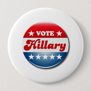 Chapa Redonda De 10 Cm VOTO HILLARY CLINTON.png