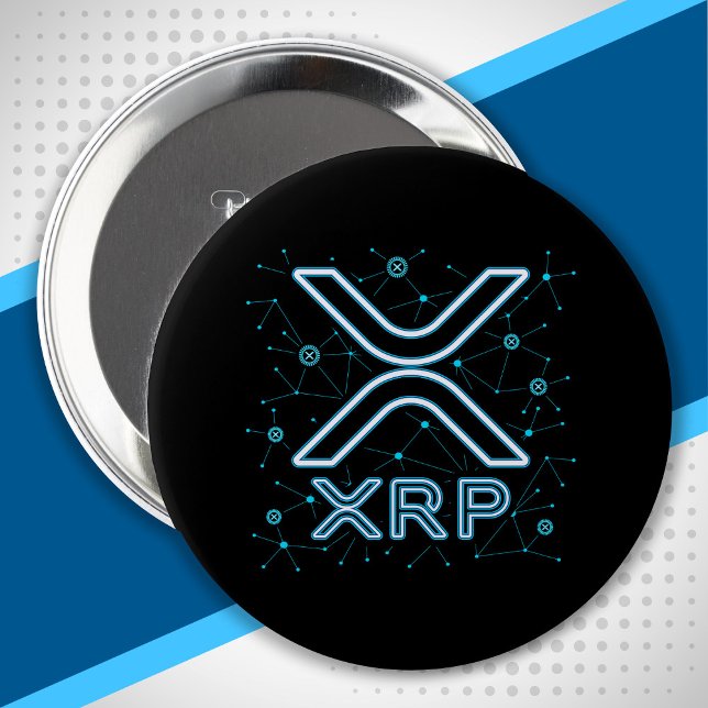 Chapa Redonda De 10 Cm XRP Cryptocurrency XRPL Blockchain Crypto Stars (Subido por el creador)