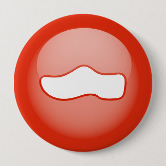 Chapa Redonda De 10 Cm Zapato de madera holandés