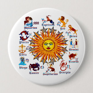Chapa Redonda De 10 Cm Zodiac-Signs-All-V-1