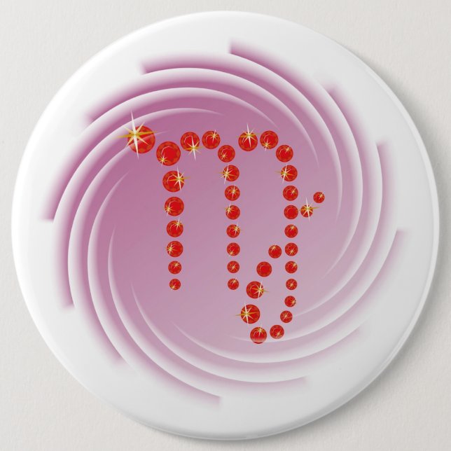 Chapa Redonda De 15 Cm 23. August bis 23. Botones de septiembre (Anverso)