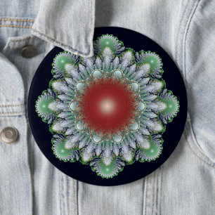 Chapa Redonda De 15 Cm adorno de Navidad