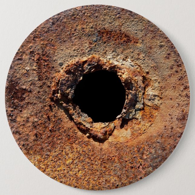 Chapa Redonda De 15 Cm Agujero en moho (Anverso)