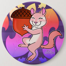 Chapa Redonda De 15 Cm Alegre Chipmunk -