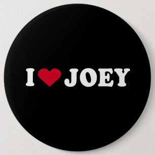 CHAPA REDONDA DE 15 CM AMO A JOEY