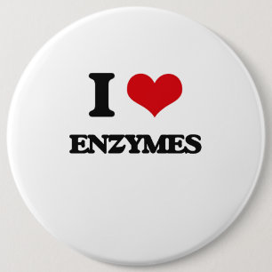 Chapa Redonda De 15 Cm Amo las ENZIMAS