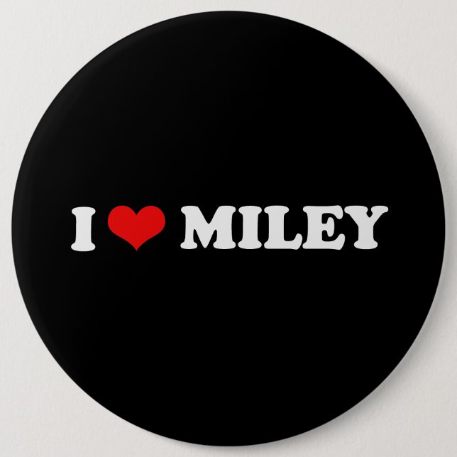 CHAPA REDONDA DE 15 CM AMO MILEY (Anverso)