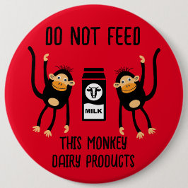 Chapa Redonda De 15 Cm Anafilaxia Niños Advertencias alérgicas